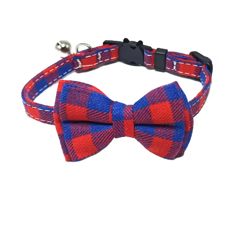Christmas Charm Bow Collar