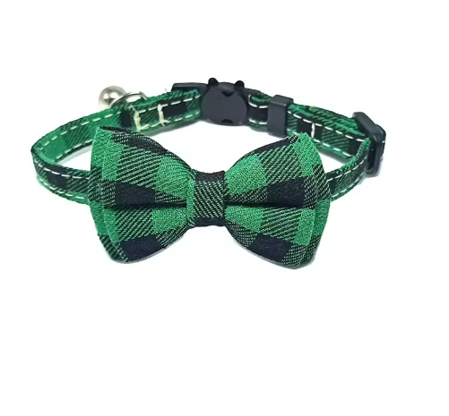 Christmas Charm Bow Collar