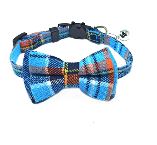 Christmas Charm Bow Collar