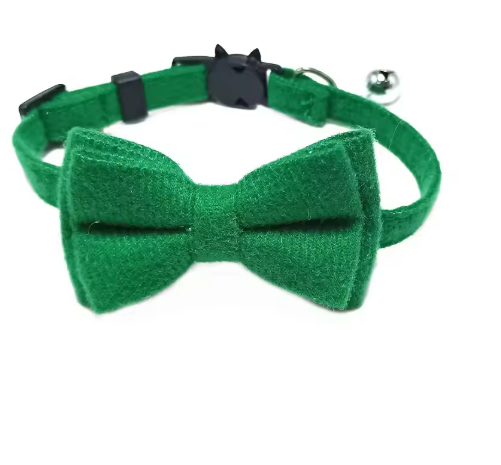 Christmas Charm Bow Collar