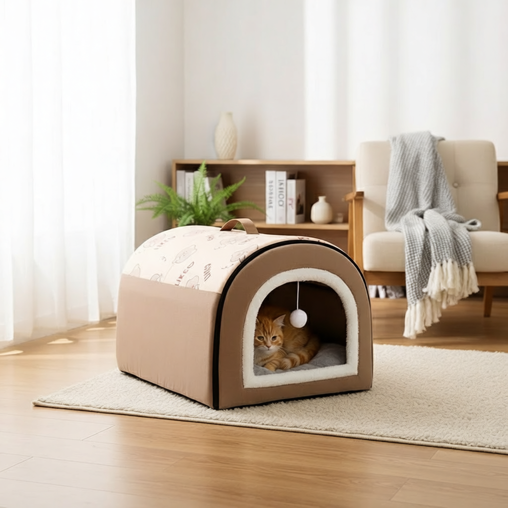 CozyCave Pet Hideaway Bed