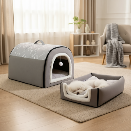 CozyCave Pet Hideaway Bed