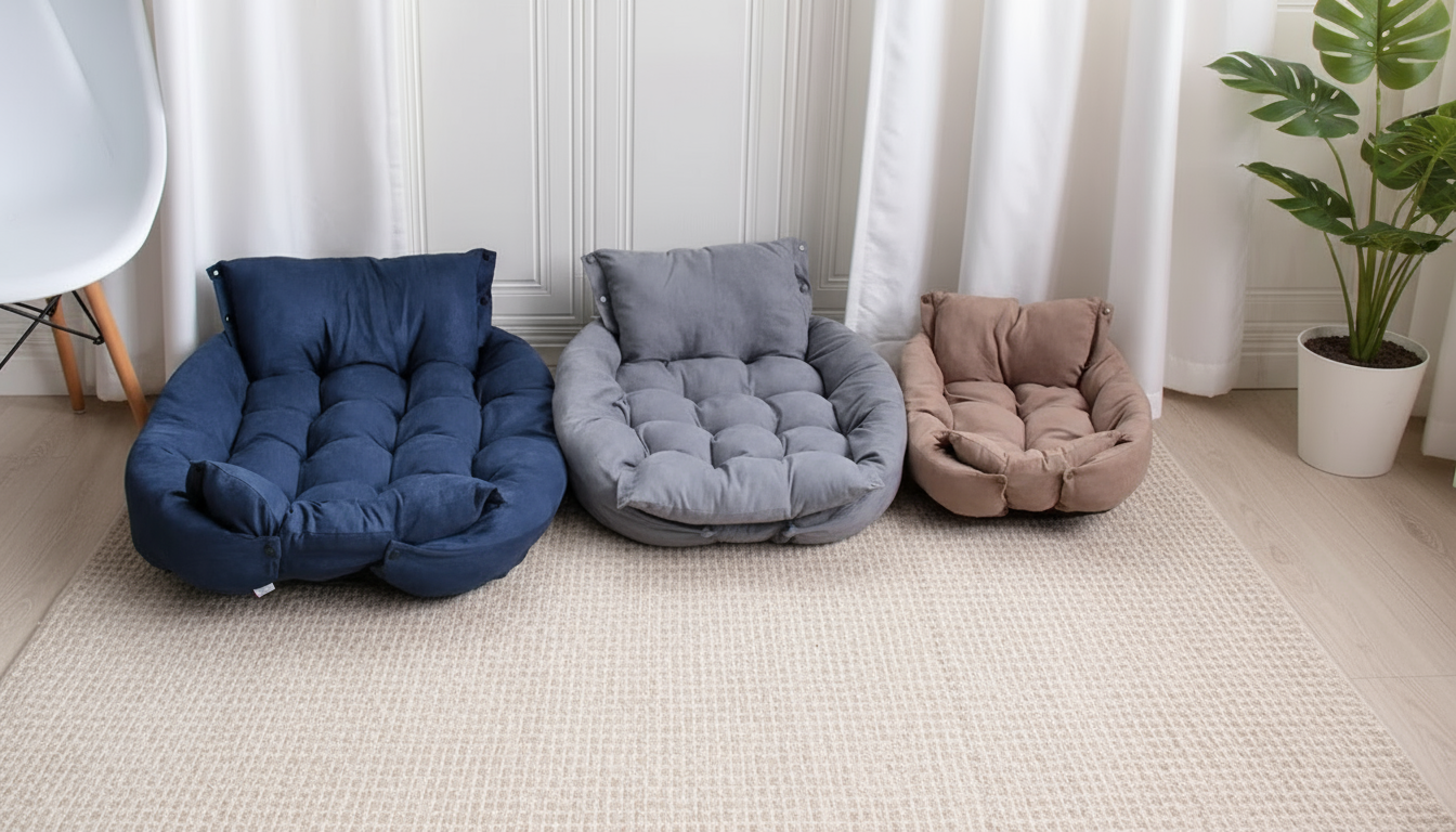 SnuggleNest 3-in-1 Pet Lounger