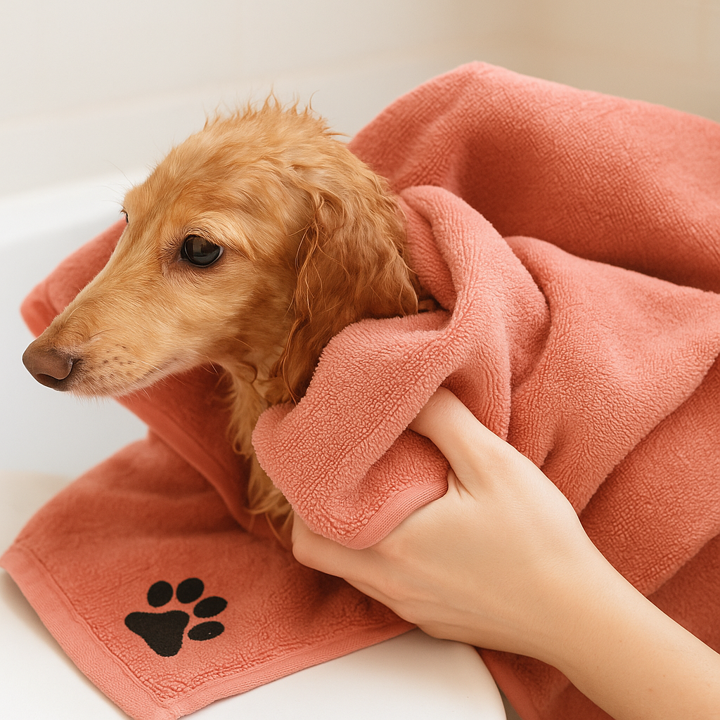 PawDry Ultra-Absorbent Pet Towel