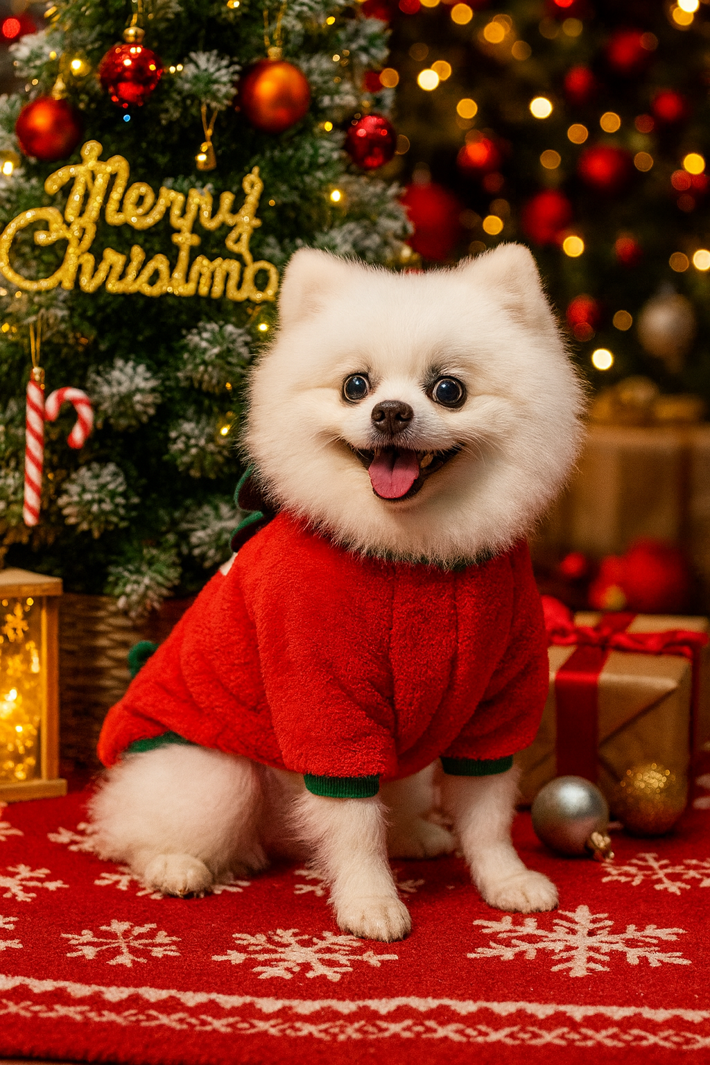 JollyPaws Christmas Reindeer Jumper