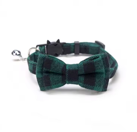 Christmas Charm Bow Collar