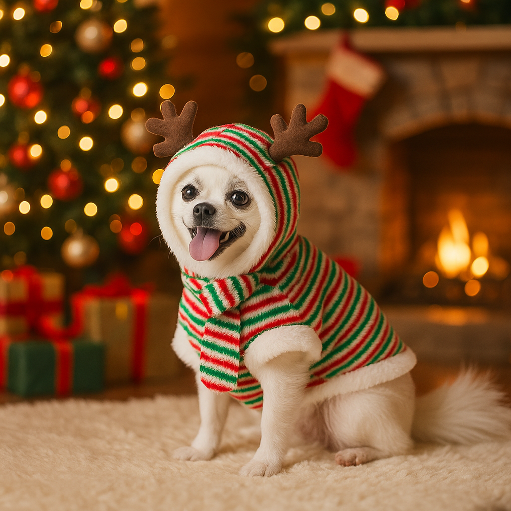 JollyPaws Christmas Reindeer Jumper