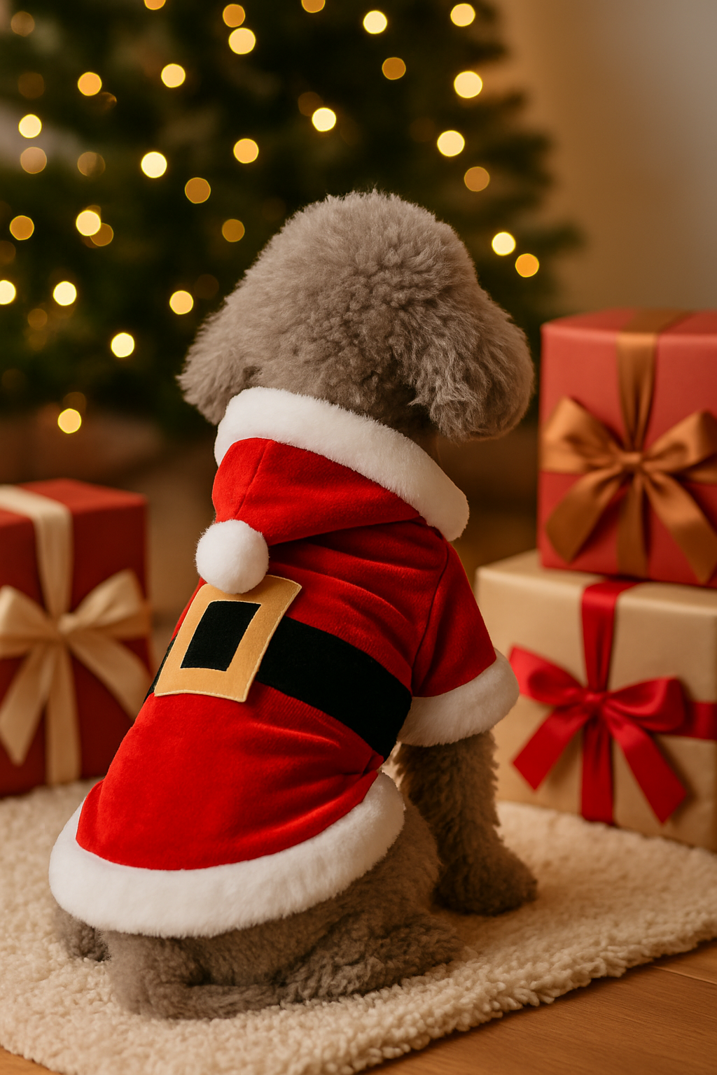 SantaPaws&nbsp;Classic Christmas Coat