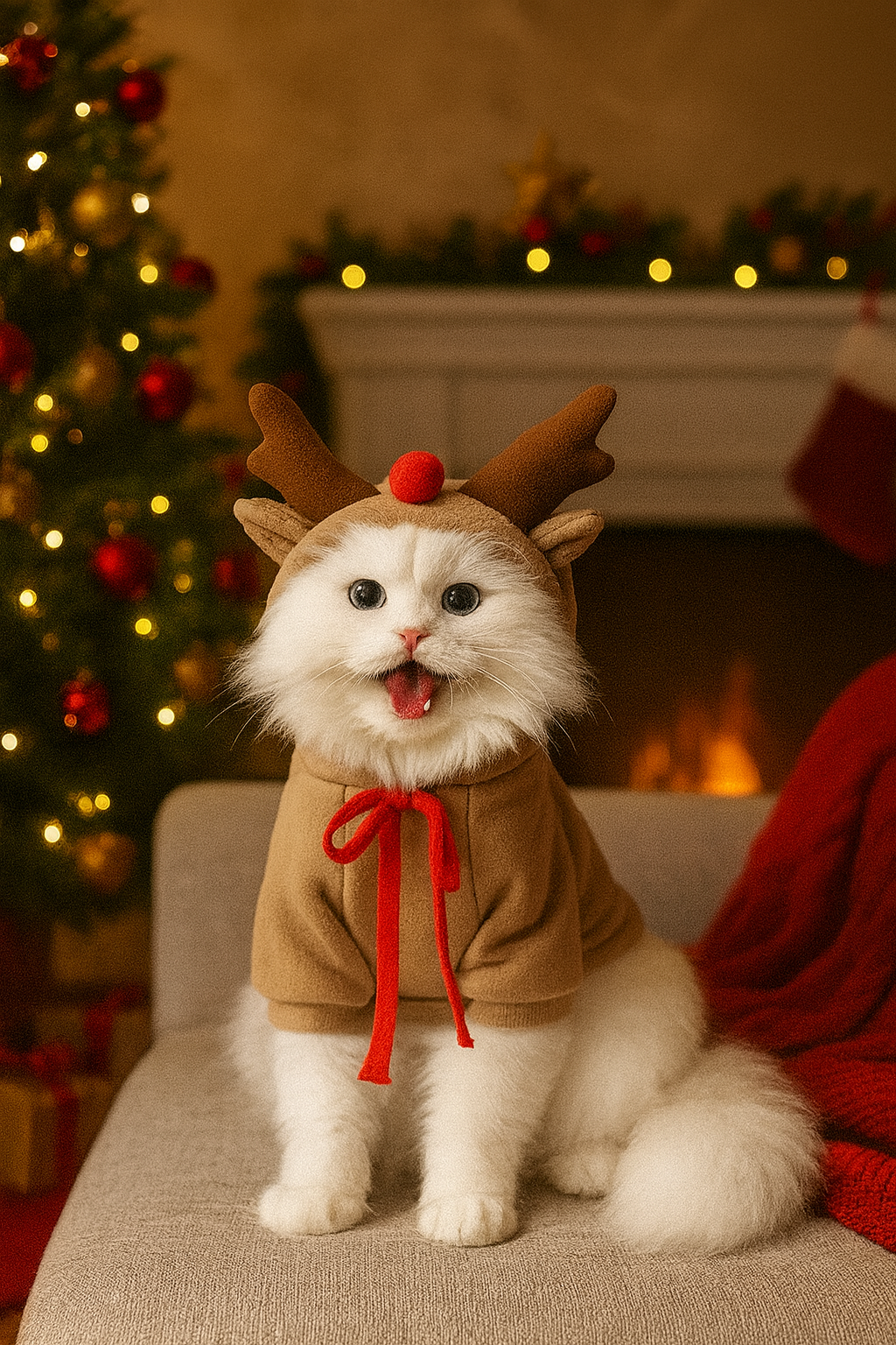 Reindeer Snuggle Pup Costume