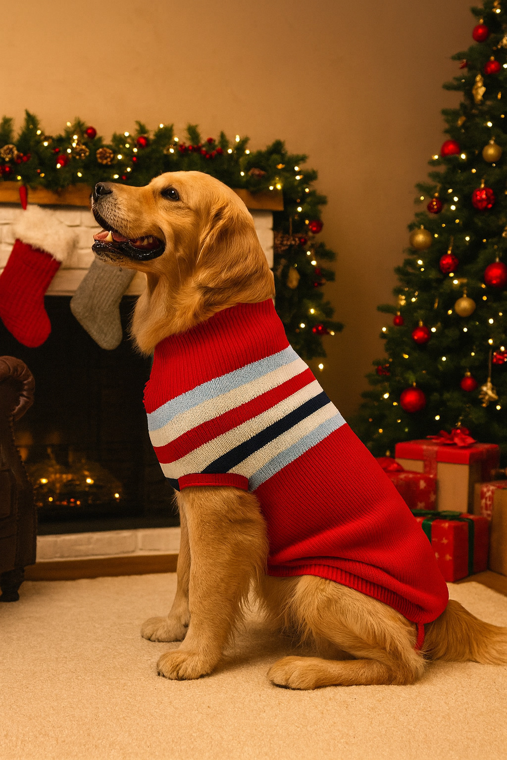 CozyReindeer Christmas Knit Sweater
