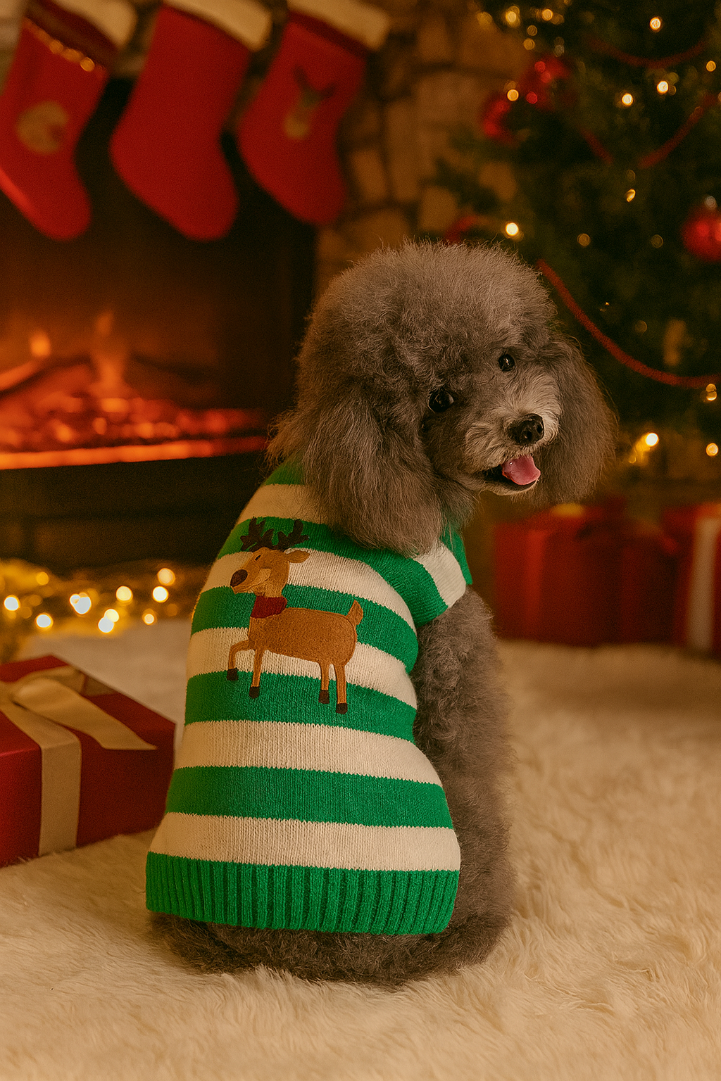 Jolly Paws Christmas Knit Sweater