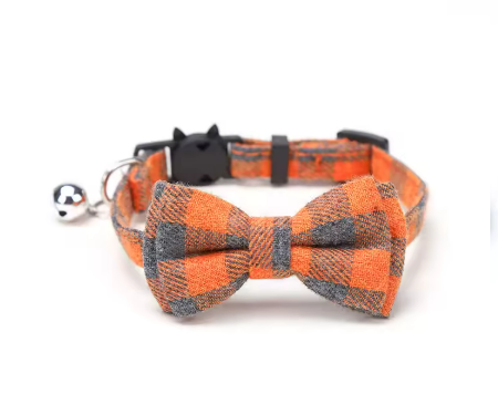 Christmas Charm Bow Collar