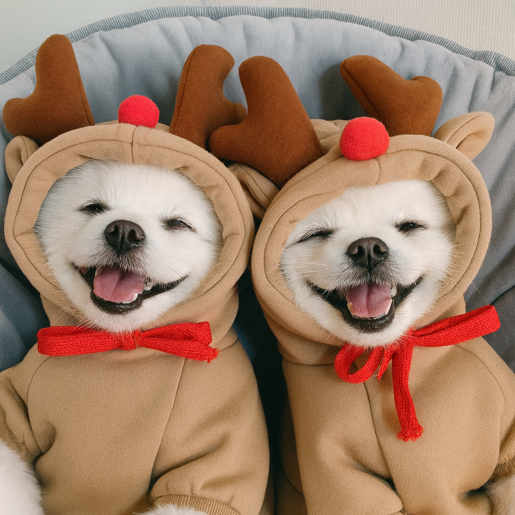 Reindeer Snuggle Pup Costume