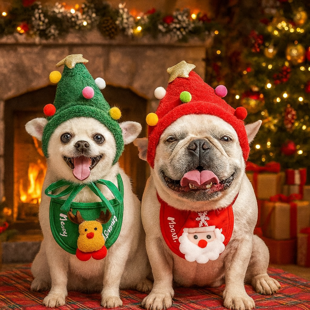 MerryPaws Christmas Costume Set