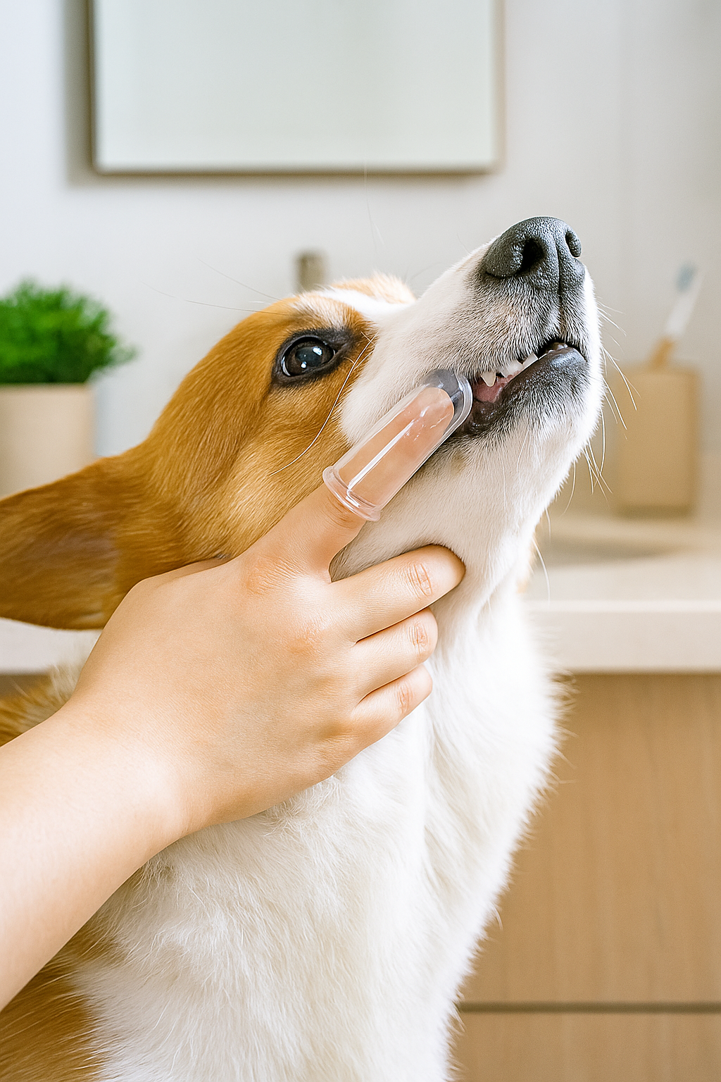 PawBrush Finger Toothbrush