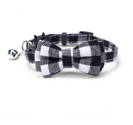 Christmas Charm Bow Collar