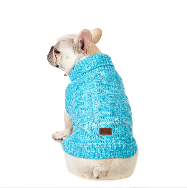 CozyPaw Knitted Dog Sweater