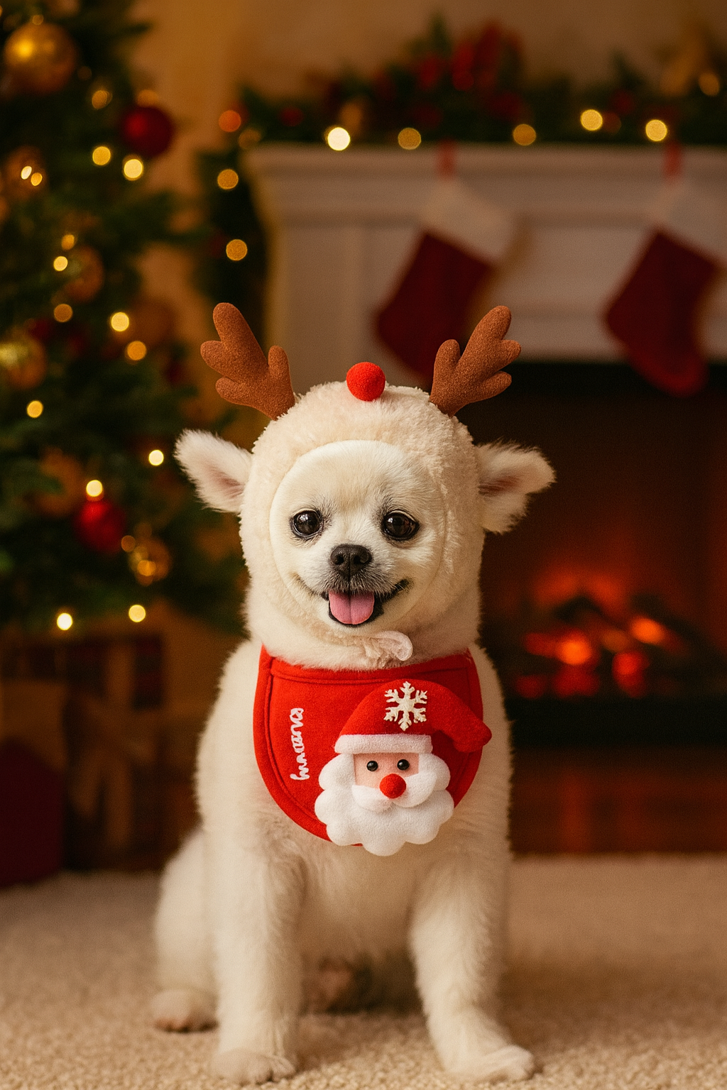 MerryPaws Christmas Costume Set