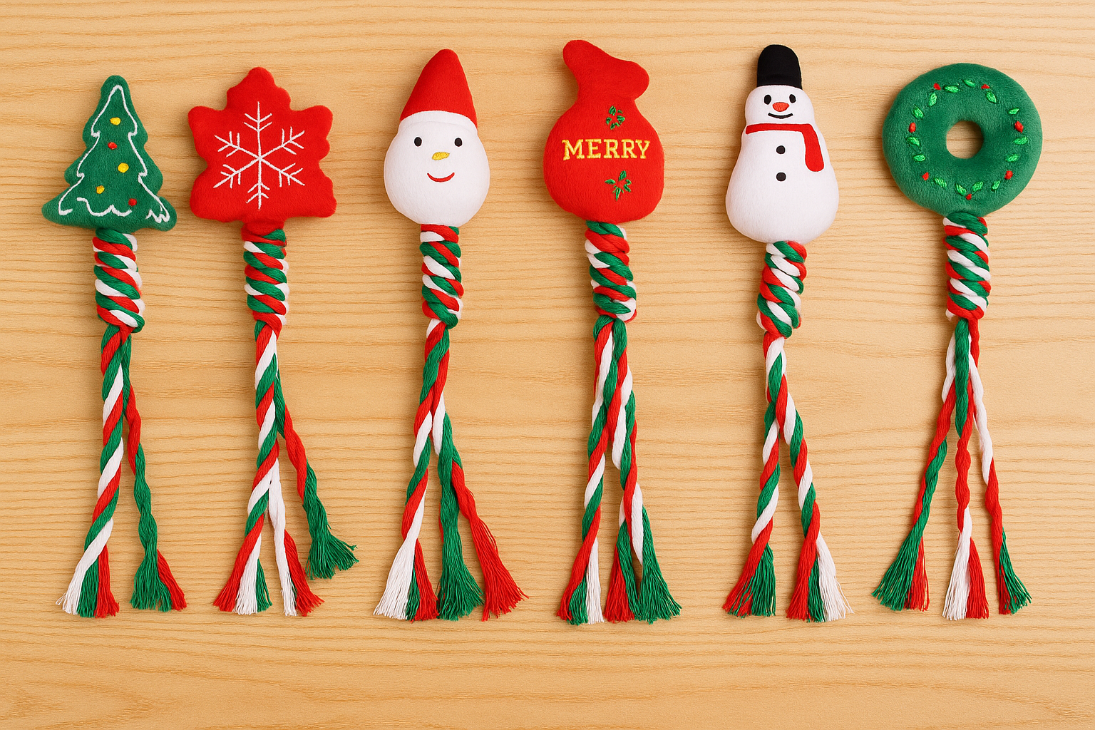 Christmas Joy Rope Toys