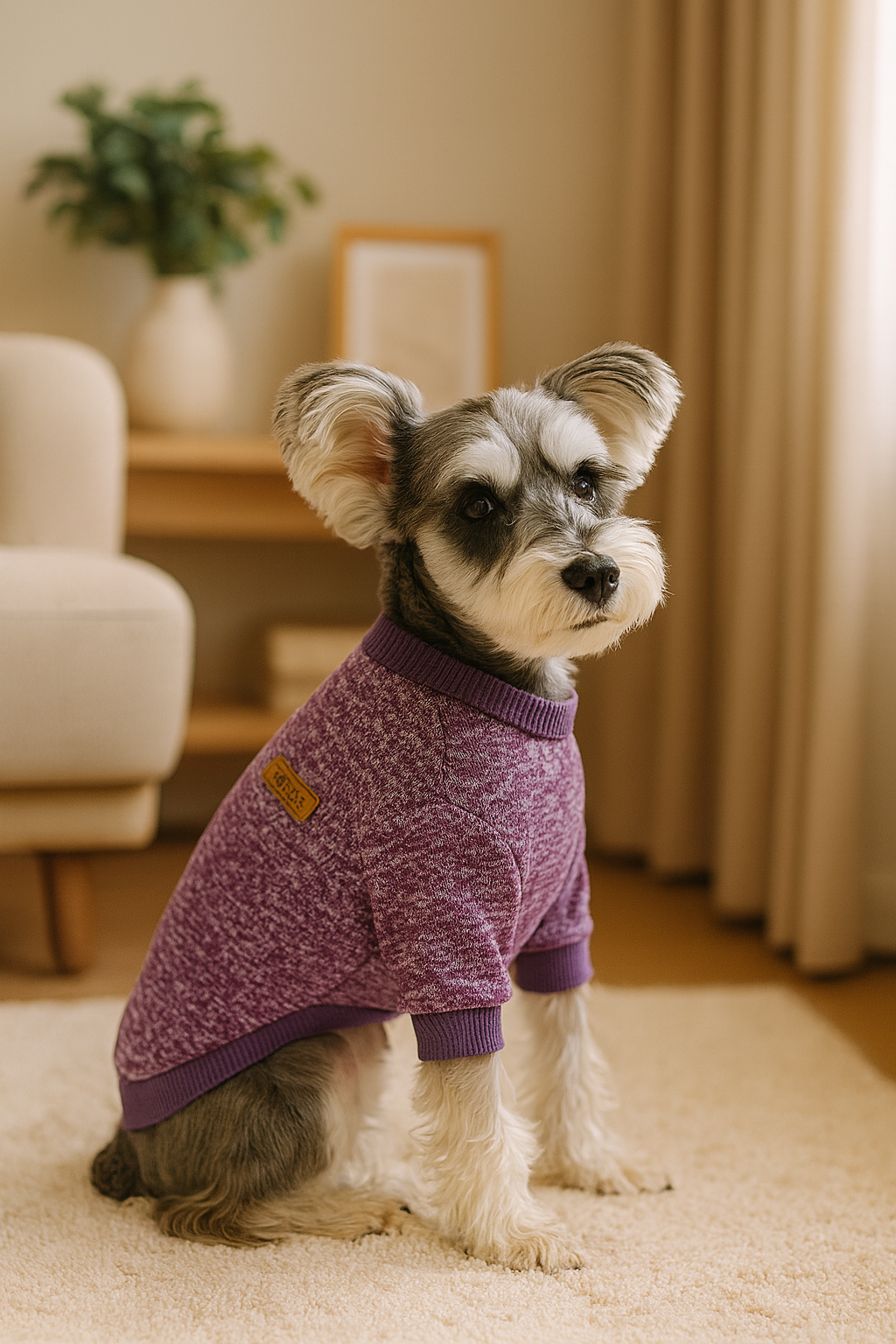 CozyPup Knit Comfort Sweater