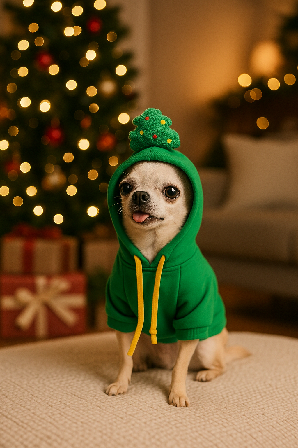 JollyPaws Christmas Reindeer Jumper