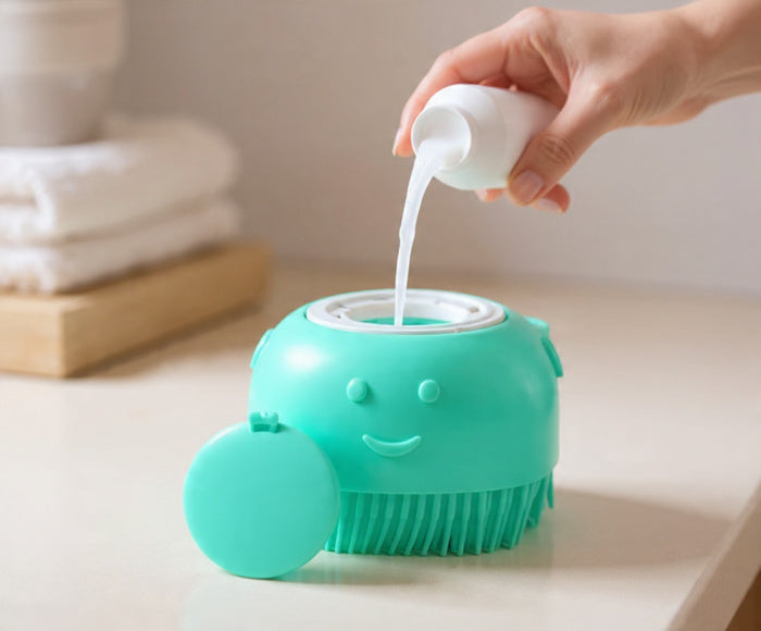 PawGlow Gentle Bathing Brush