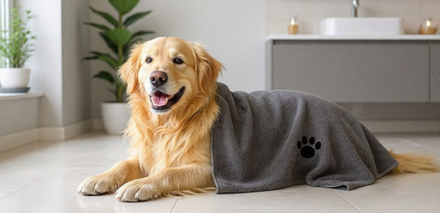 PawDry Ultra-Absorbent Pet Towel