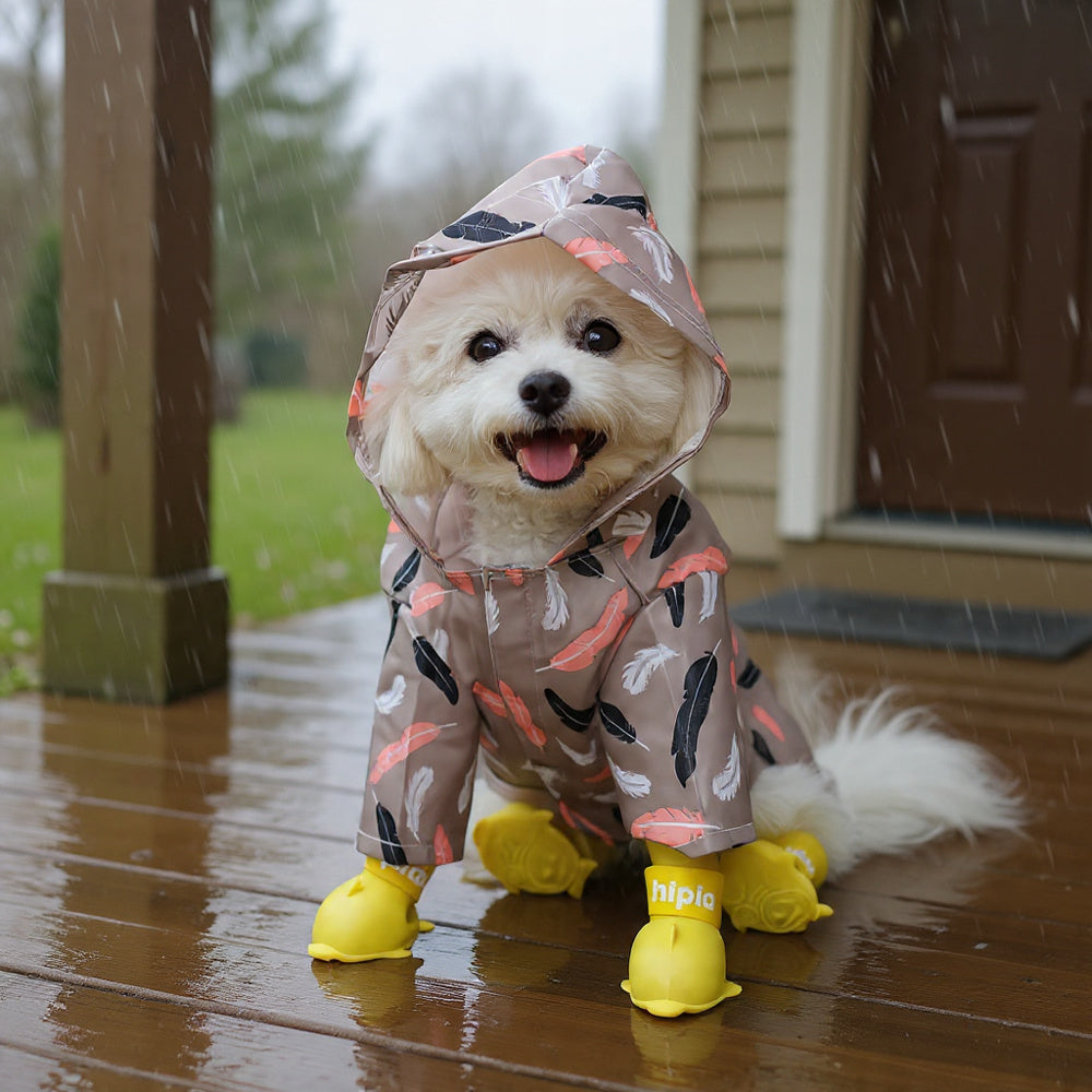 PawCharm Lightweight Dog Raincoat