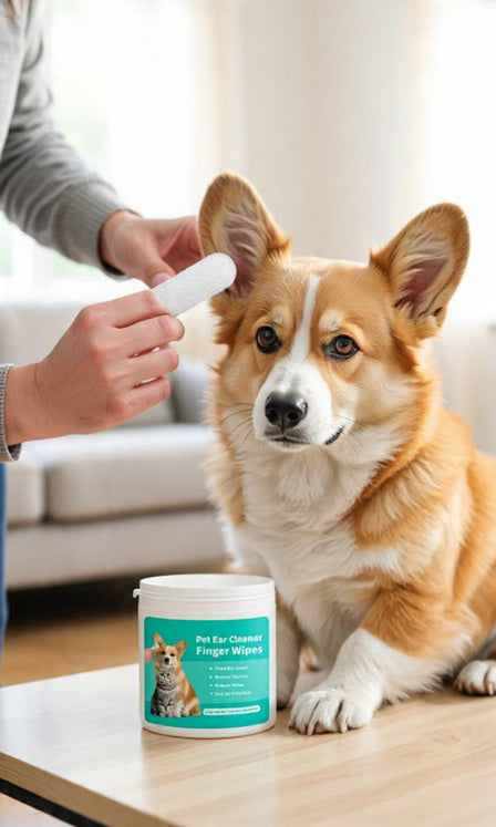 CleanEar Pet Finger Wipes