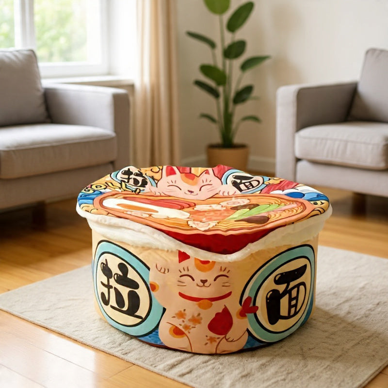 LuckyPaw Cozy Cat Hideout Bed