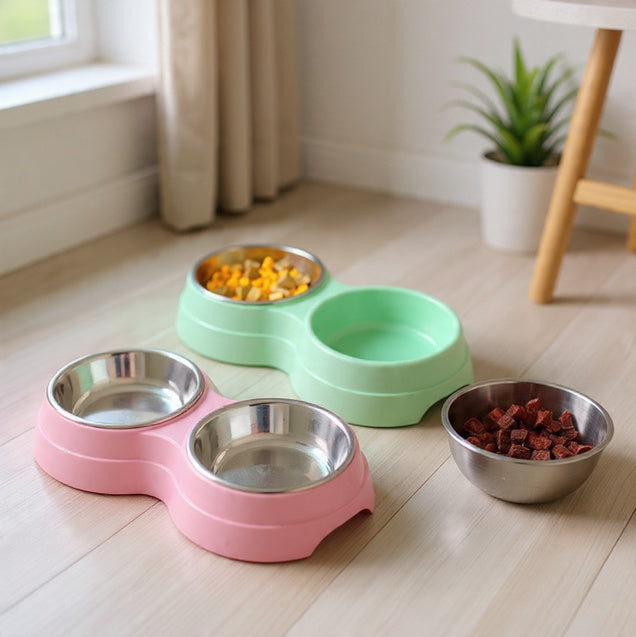 PawEase Dual Pet Feeder