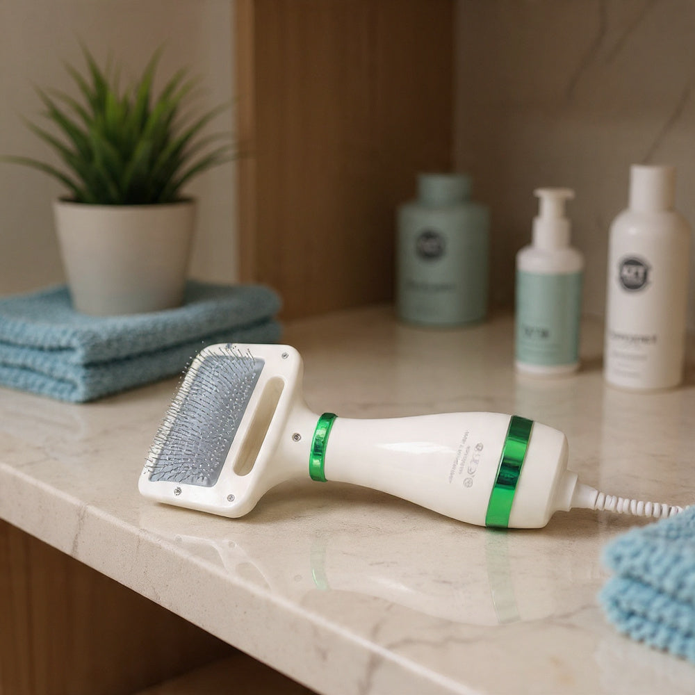 FurEase Electric Grooming Brush