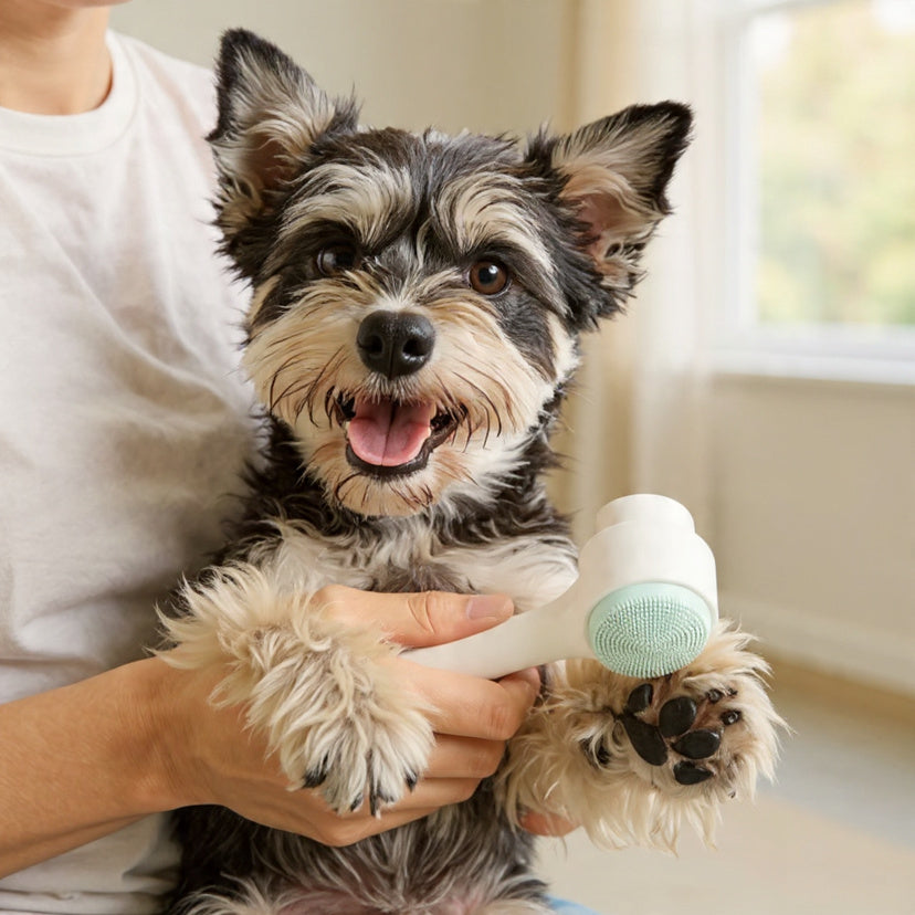 PawGlow Gentle Massage Brush