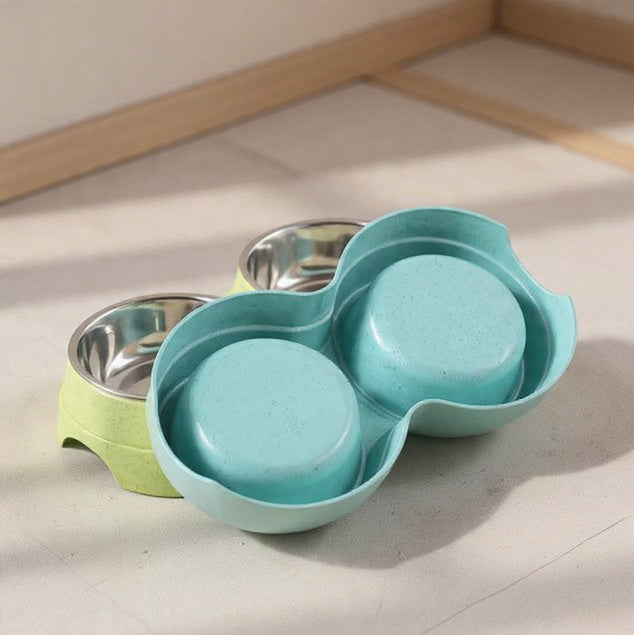 PawEase Dual Pet Feeder