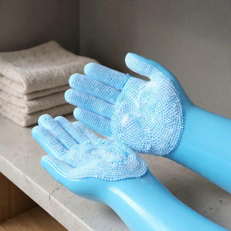 FurSpa Silicone Grooming Gloves