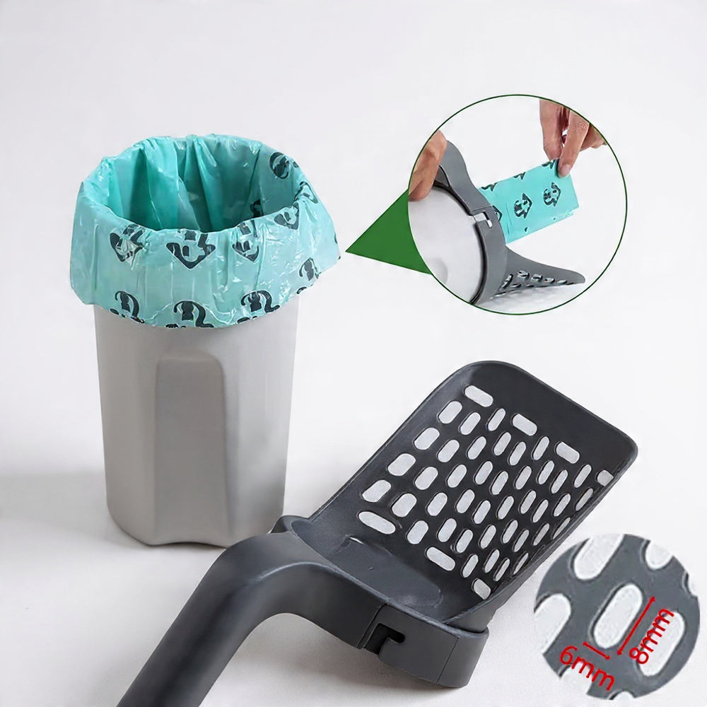 CleanEase Cat Litter Scoop Bin