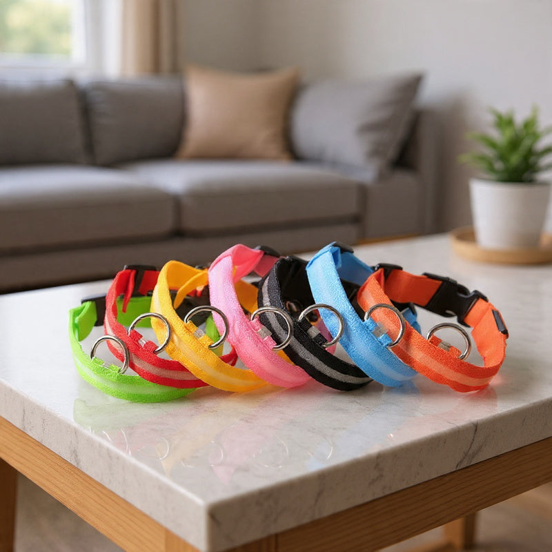 GlowGuard LED Safety Collar