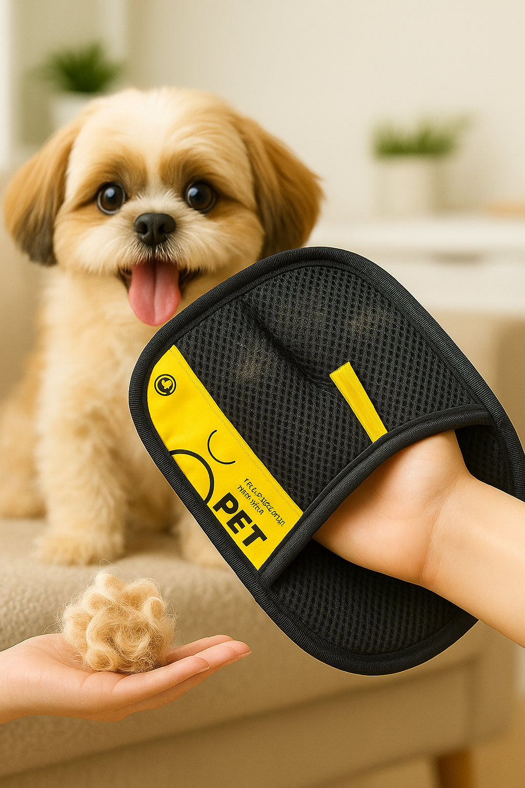 FurSwipe Electrostatic Grooming Glove