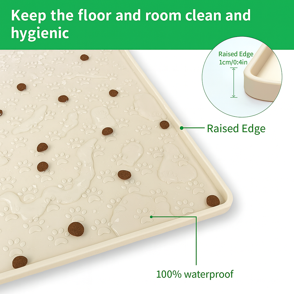 PawShield Premium Silicone Pet Placemat