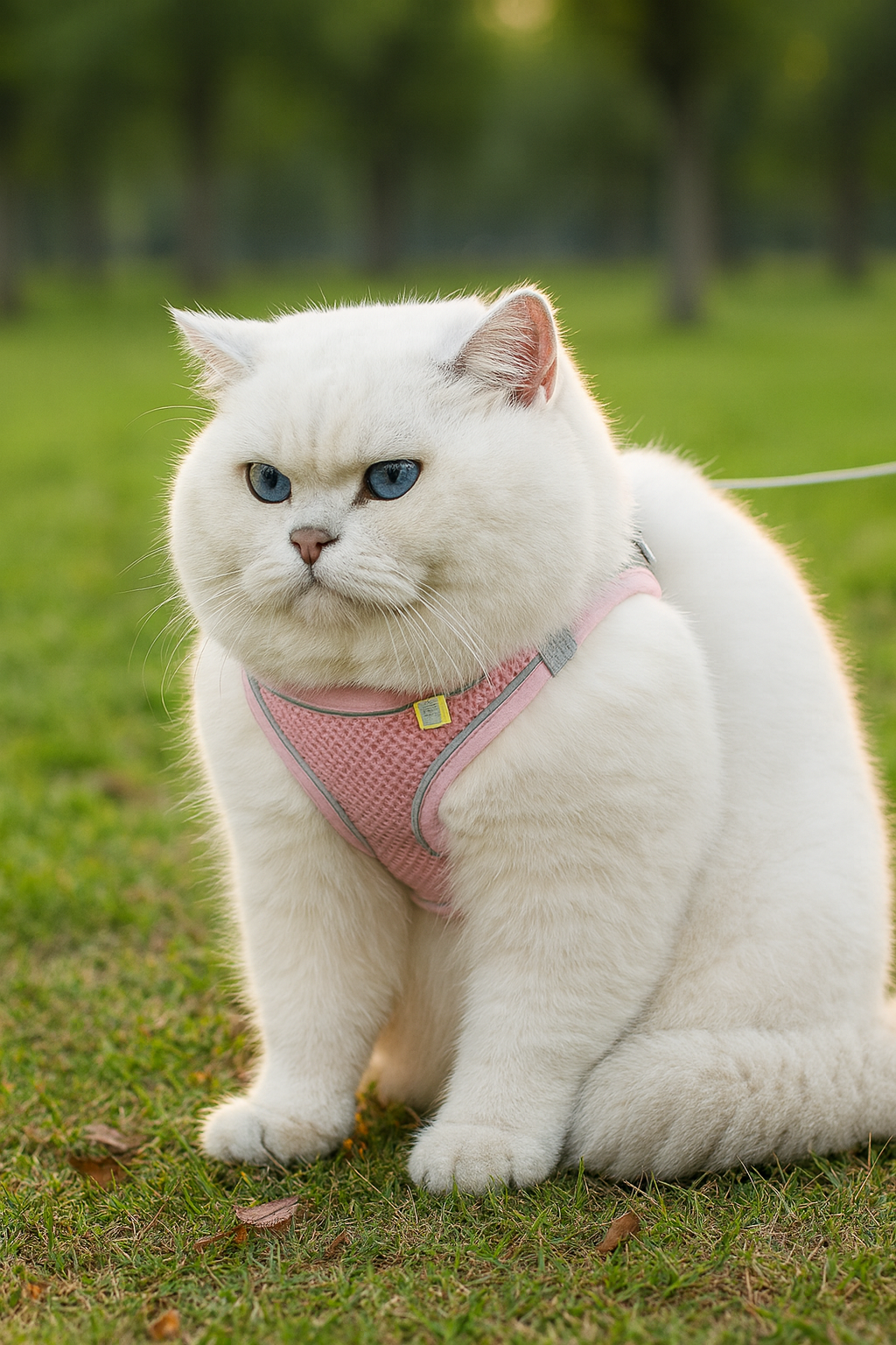 LumiPaw Reflective Mesh Harness