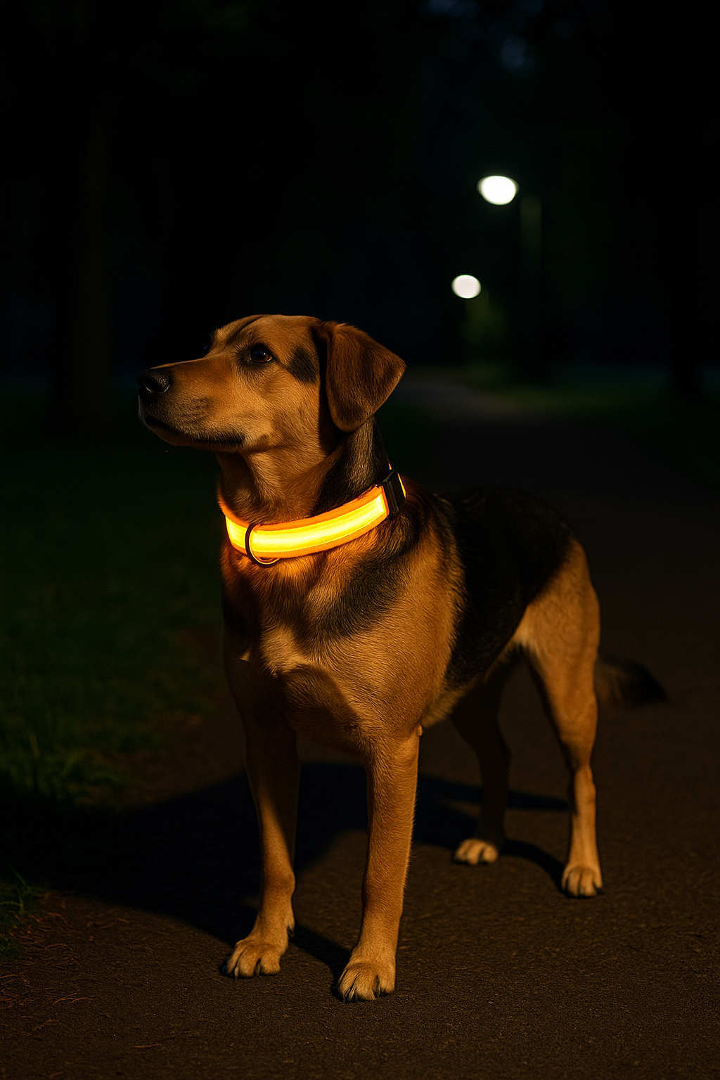 GlowGuard LED Safety Collar