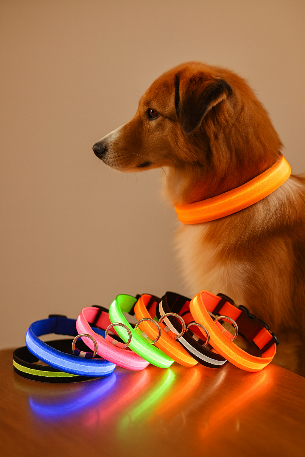 GlowGuard LED Safety Collar