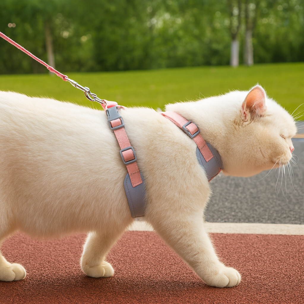 PawEase SoftFit Harness & Leash Set