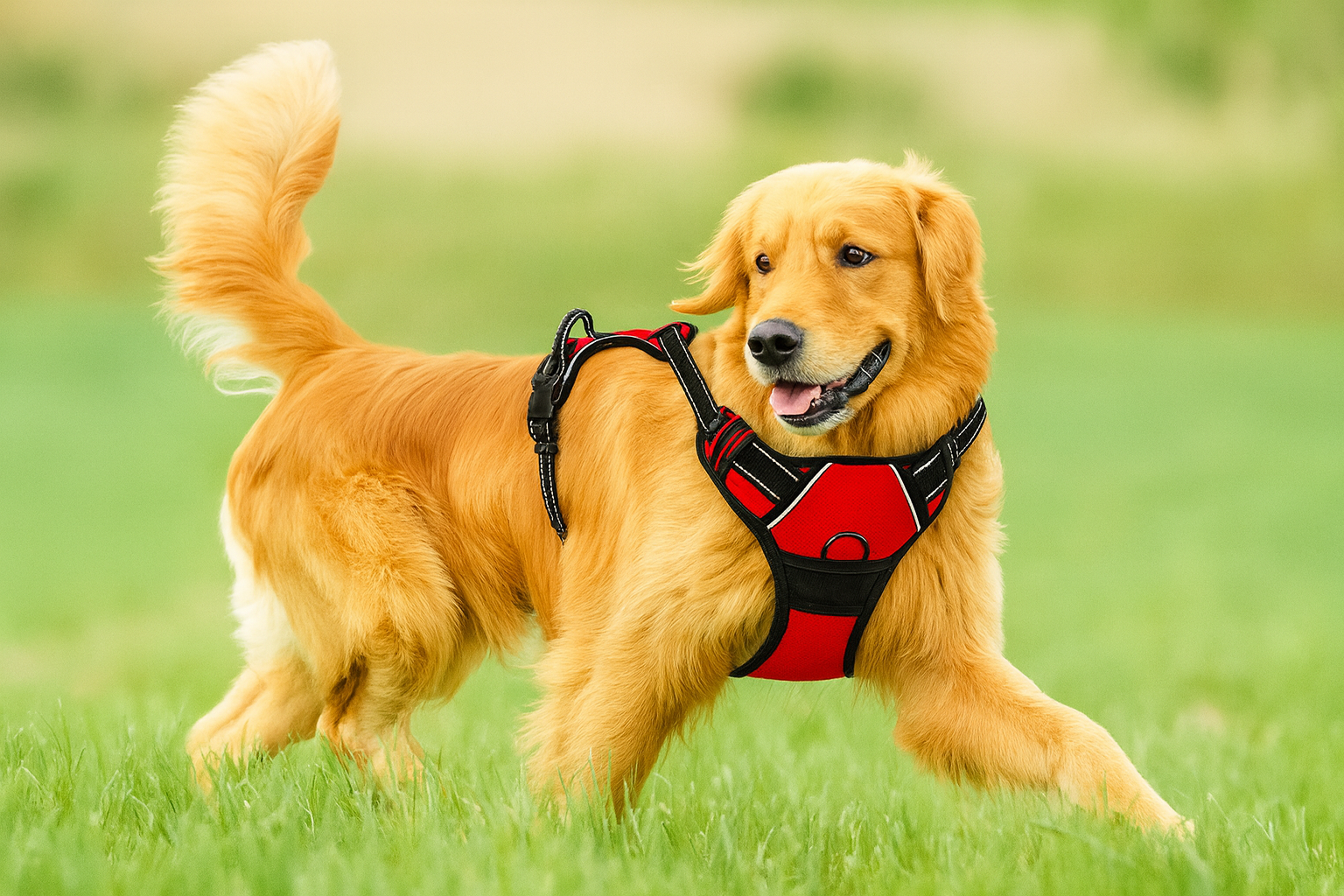 ComfortPaw No-Pull Reflective Dog Harness