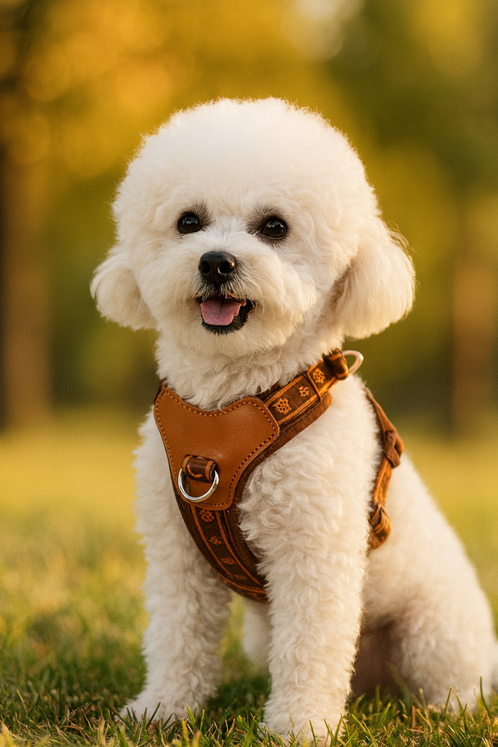 LuxPaw Leather Anti-Dash Harness