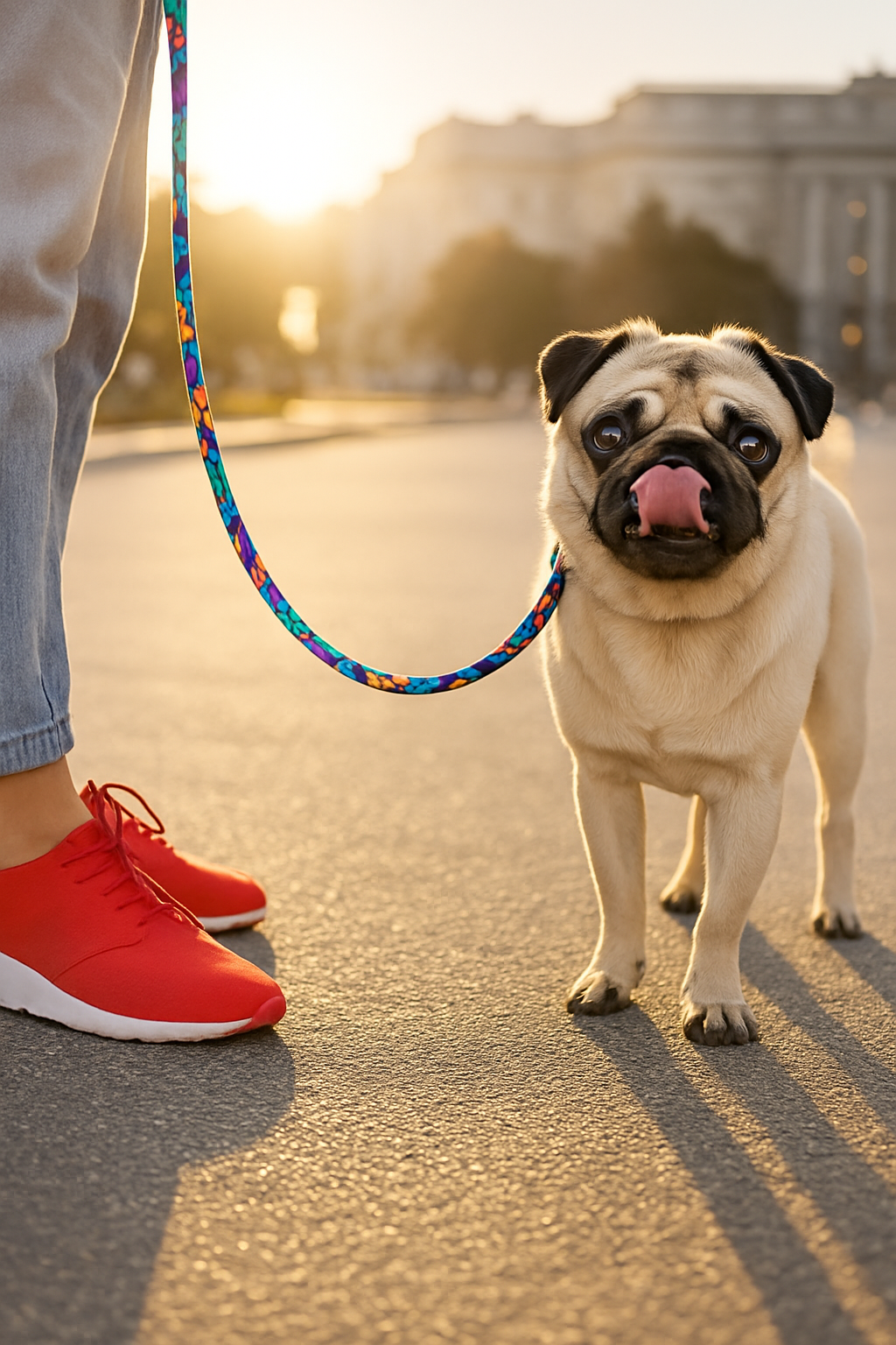 PawVibe Stylish Pattern Dog Leash