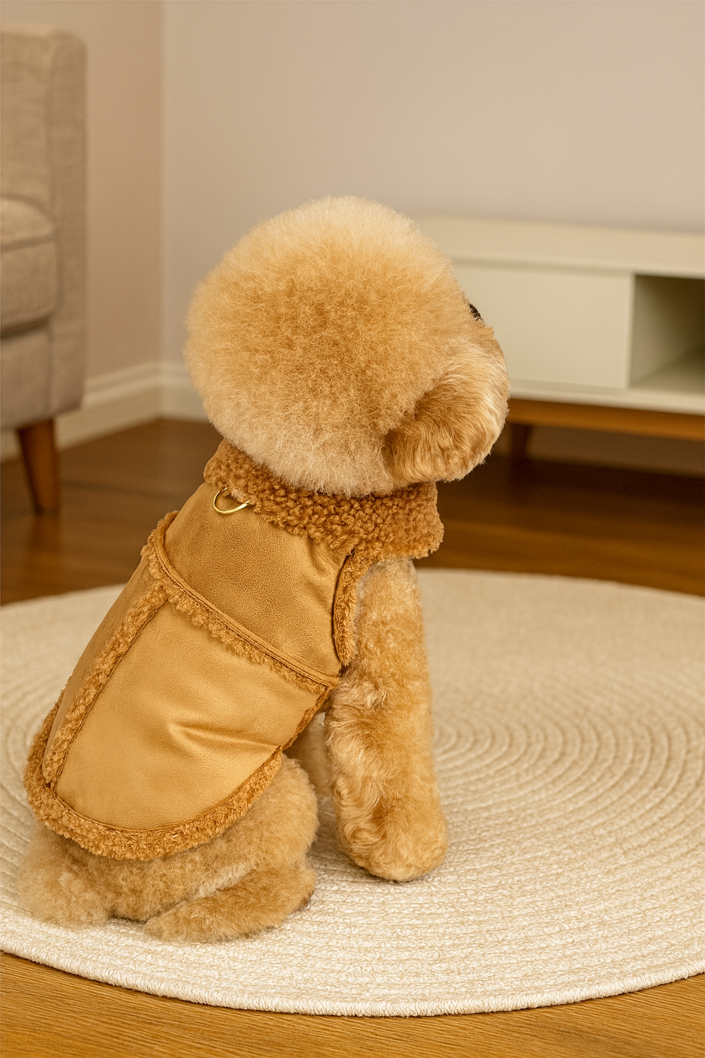 FurEase Winter Harness Coat