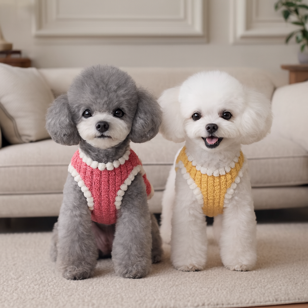 CozyBear Plush Winter Pet Vest