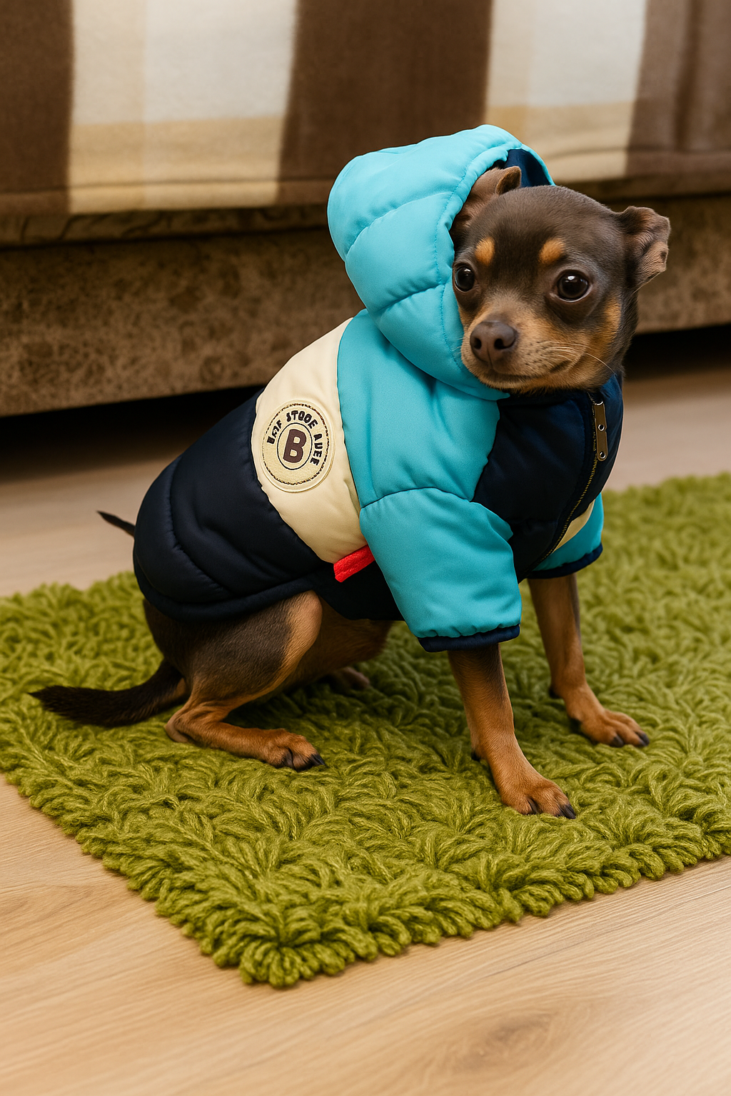 PupFlair Winter Puffer Jacket