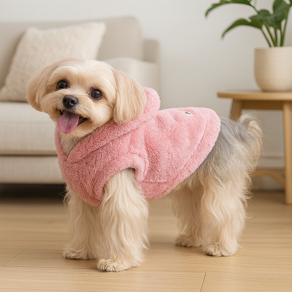 SnugglePaw Plush Winter Coat